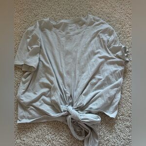 Lululemon Cropped Warp Around Top